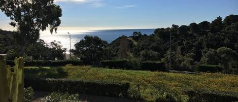 Blick von der Unterkunft