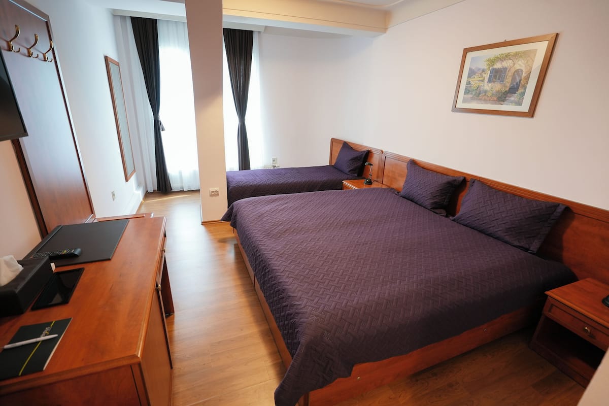 Basic Triple Room | Minibar, desk, soundproofing, free WiFi