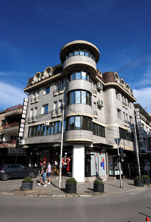 Façade de l’hébergement 