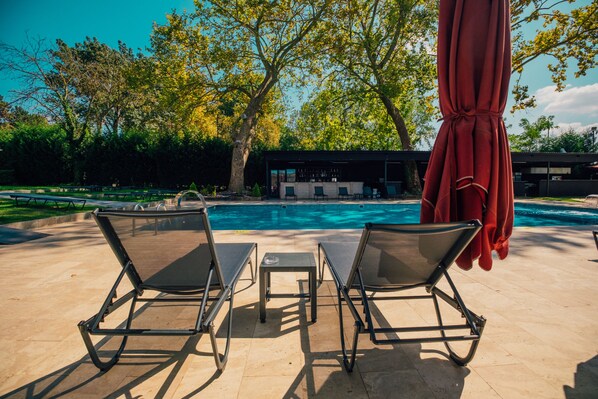 Alberca al aire libre 