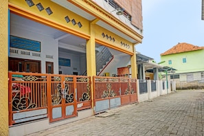 Fassade der Unterkunft