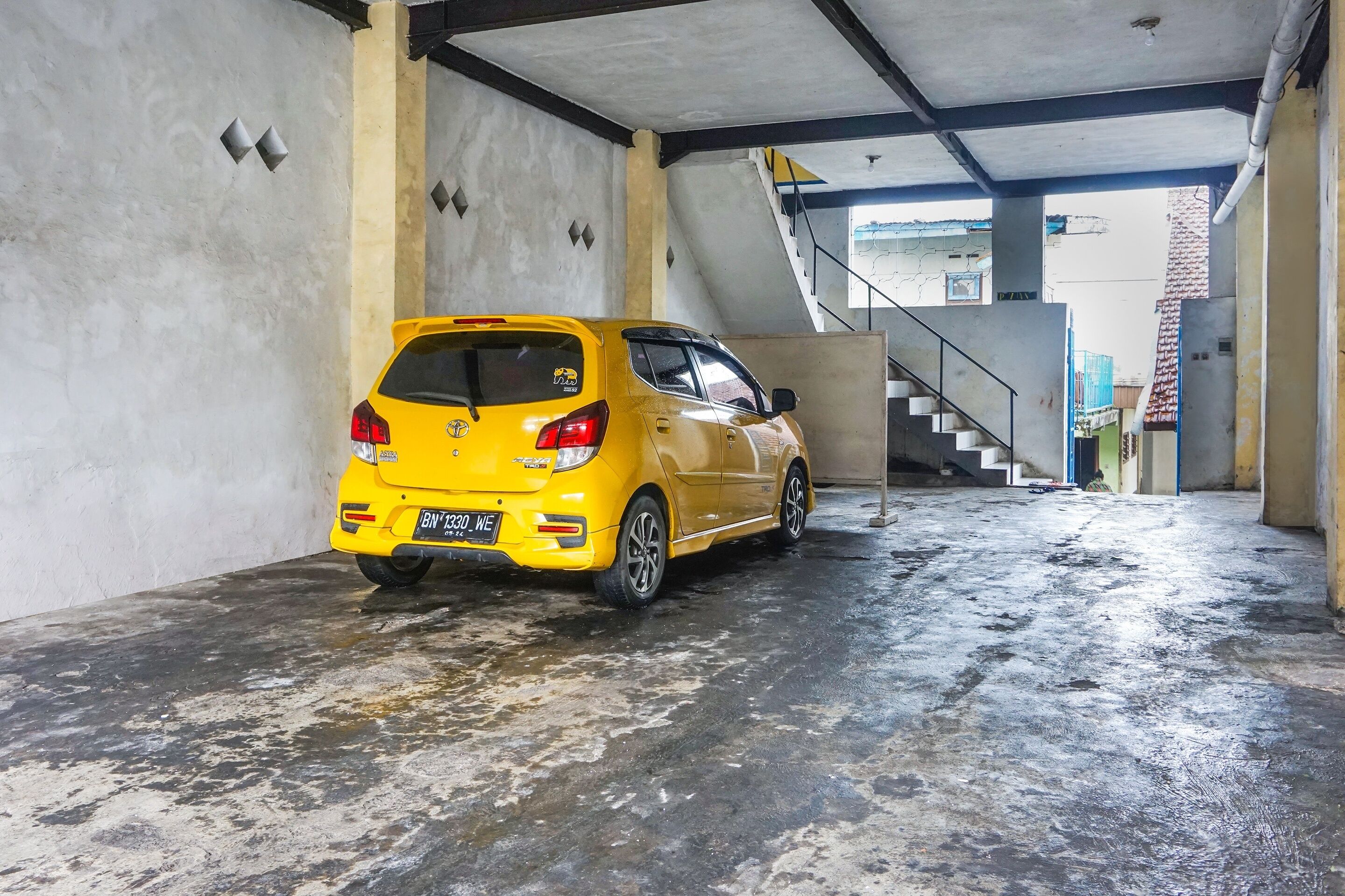 Fachada de la propiedad