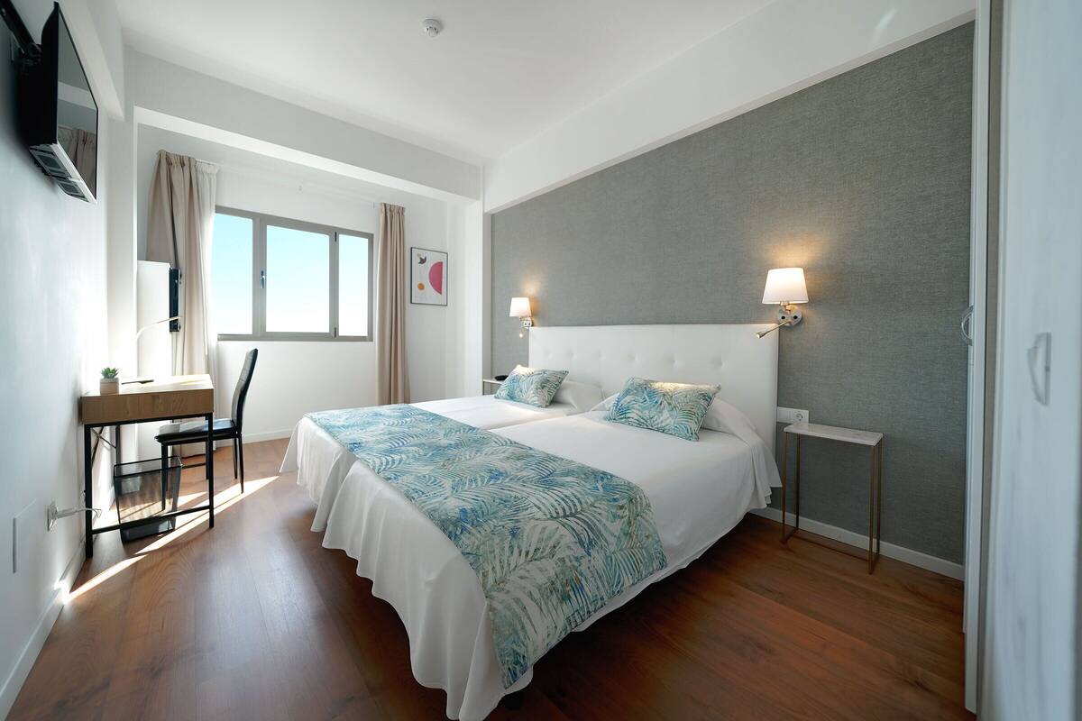 Superior Room, Sea View | Hypo-allergenic bedding, memory-foam beds, minibar, desk