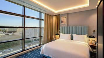 Superior Room | Minibar, desk, laptop workspace, blackout curtains