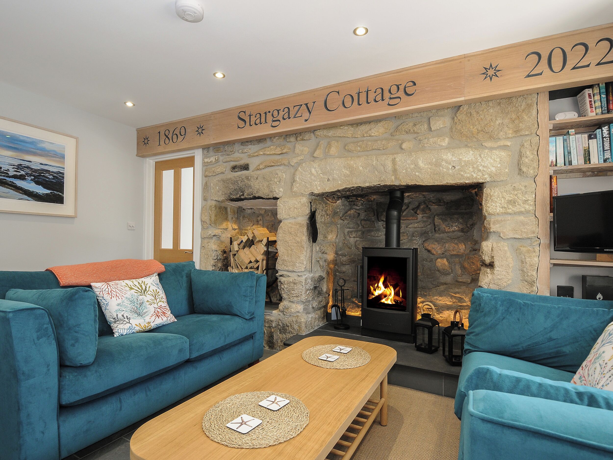 Stargazy Cottage, Family Friendly, With Hot Tub In Praa Sands - Porthleven