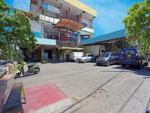 Façade de l’hébergement