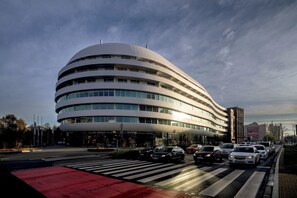 Fachada de la propiedad