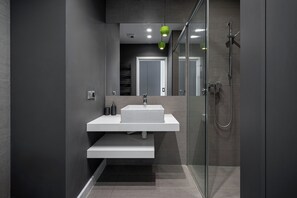 Apartment | Bathroom - RentPlanet - Apartament OVO (Wroclaw)