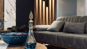 Sitteområde i lobbyen