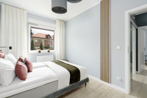 1 habitación y ropa de cama 