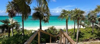 Newly Remodeled Beachfront House on Pink-Sand Double Bay Beach