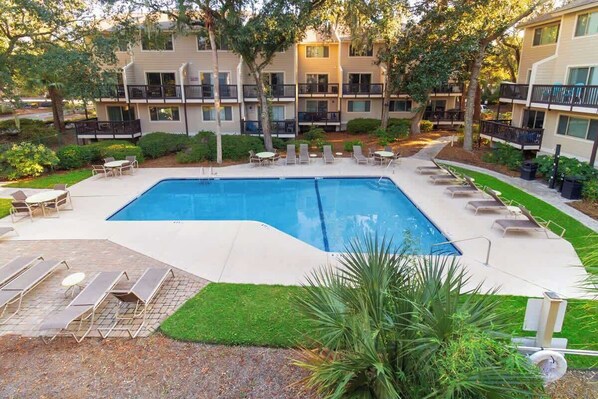 Pool - Walk to Beach! Modern Villa w/ Pool on Hilton Head (Hilton Head Island)