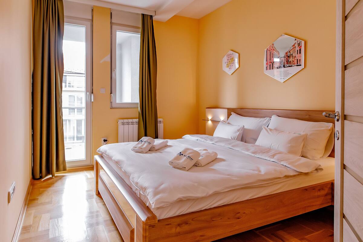 deluxe room | desk, laptop workspace, blackout curtains, soundproofing