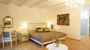 Superior-Zimmer | Italienische Bettbezüge von Frette, hochwertige Bettwaren