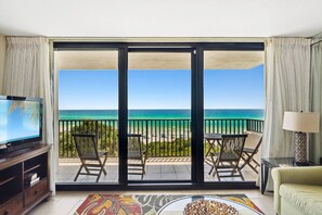 TV - "Sunset Paradise #308"-2 bed Corner unit-Ocean Front (Santa Rosa Beach)