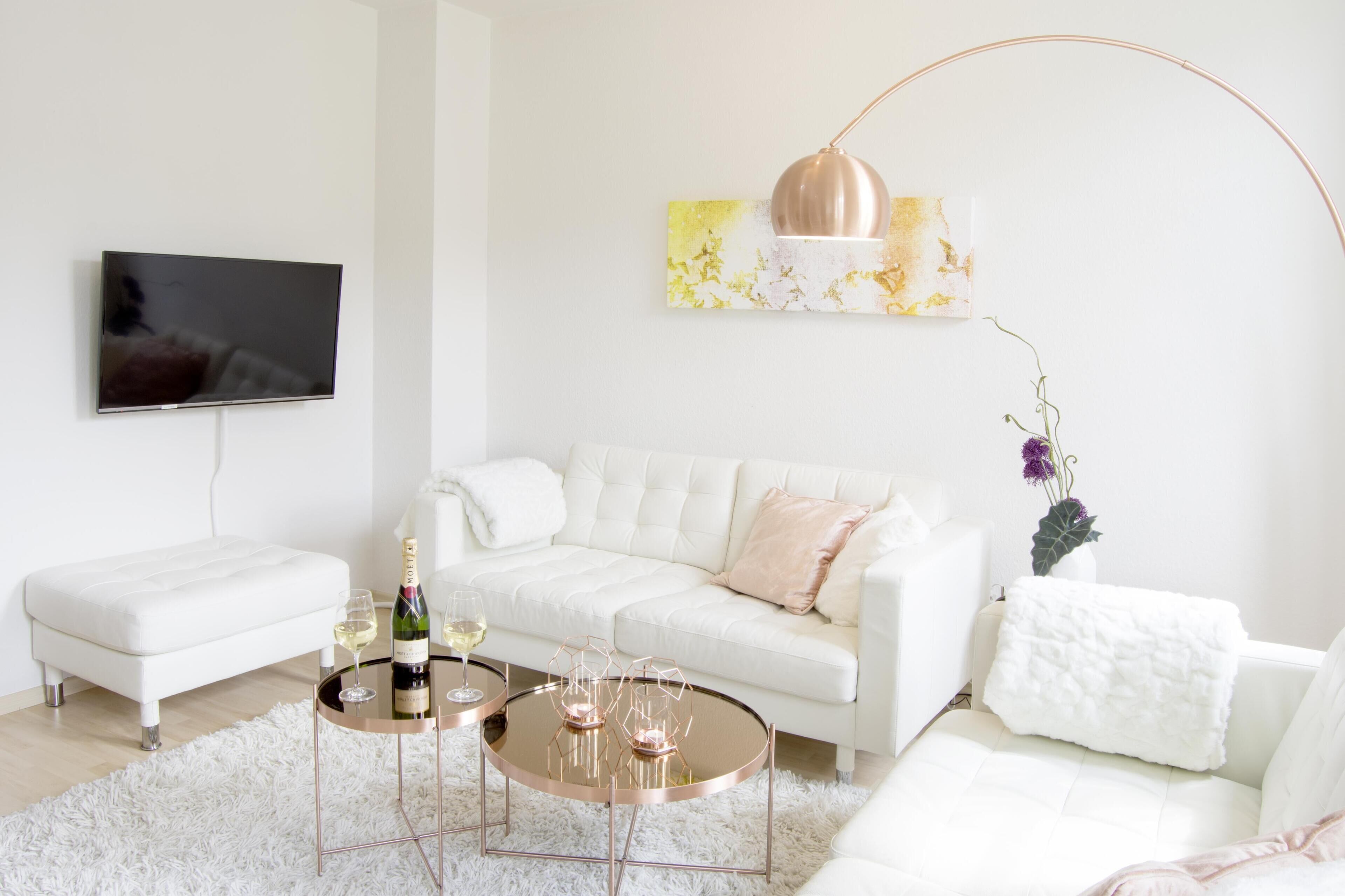 TV, tavolo da ping pong, impianto stereo