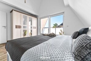 2 Schlafzimmer, Reisekinderbett, kostenloses WLAN