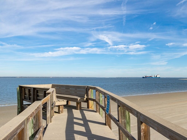 Beach nearby