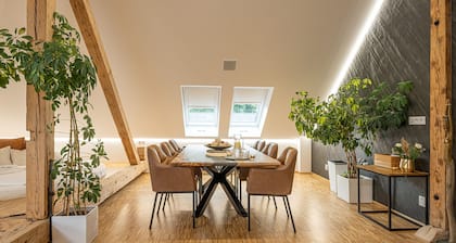 Stylové ubytování ve Vile na Landeku - klid, soukromí a zároveň město na dosah!