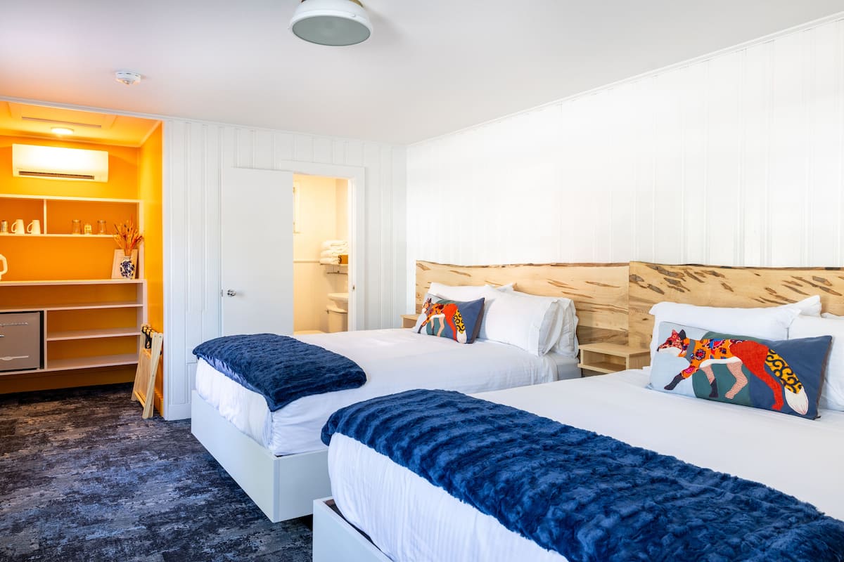 Basic Double Room, 2 Queen Beds | Individually decorated, individually furnished, iron/ironing board