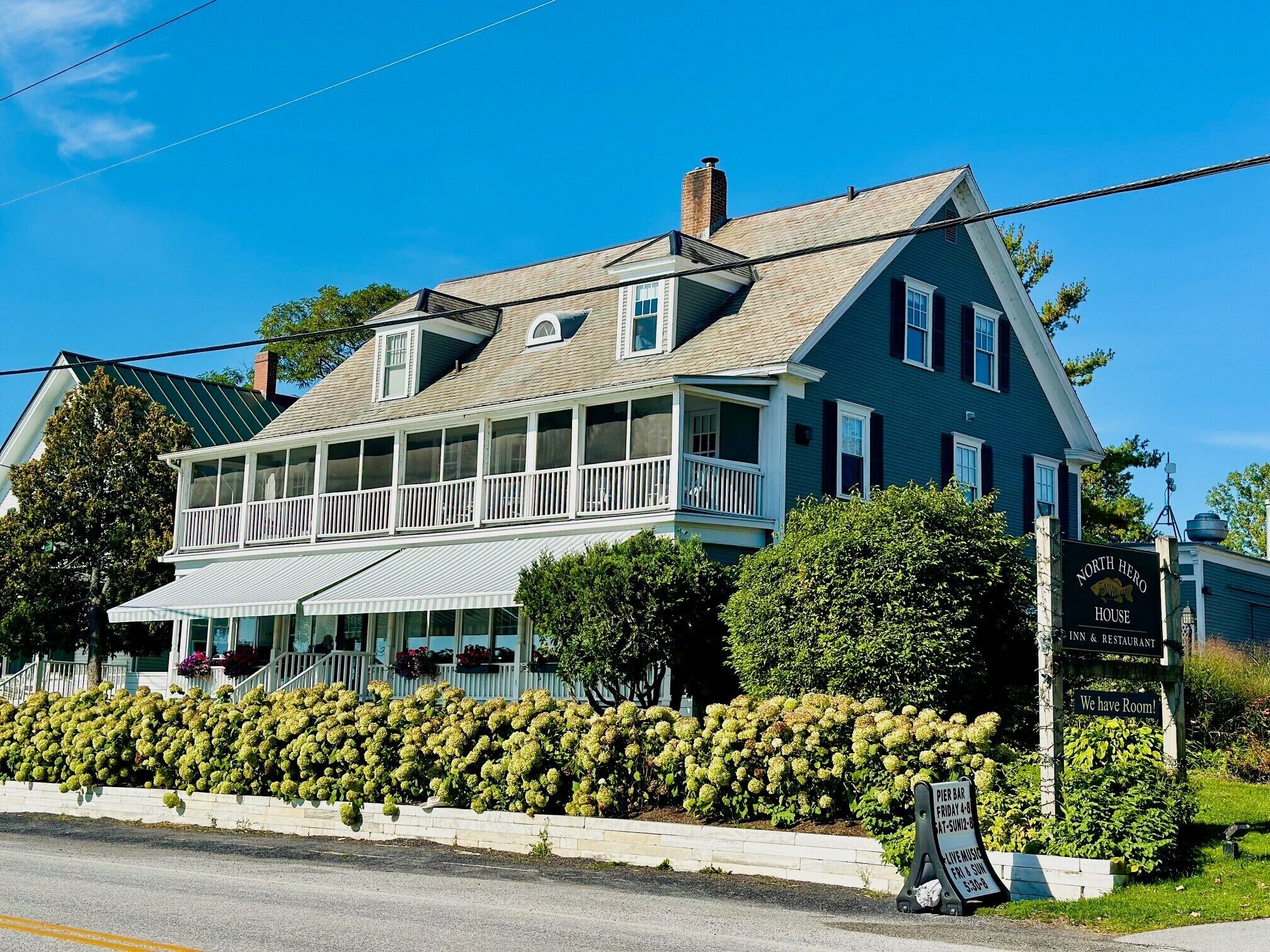 Façade de l’hébergement 