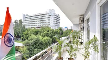 Deluxe-Zimmer | Blick vom Balkon