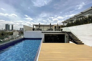 A heated pool - Great location, pool, rooftop, gym, 24/7 security (Ciudad de México)