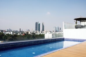 Beheizter Pool