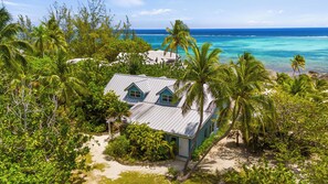 Exterior - Pease Bay Manor is a private, secluded beachfront villa - call Cayman Villas (Bodden Town)