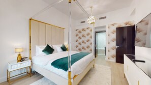 Departamento Deluxe | 1 habitación, decoración personalizada y tabla de planchar con plancha 