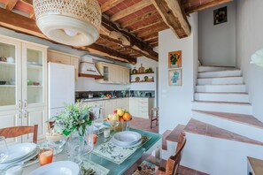 Fridge, oven, dishwasher, coffee/tea maker - Casa Bellavista at Il Borghetto Farmhouse, smart, convenient rental home with shared pool in Lucca (San Gennaro)