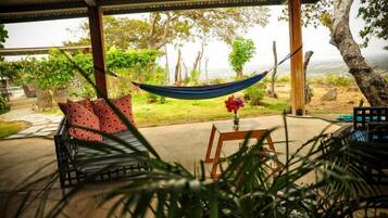 Design Double Room, 1 Bedroom, Hill View | Terrace/patio