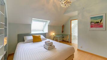 3 chambres, fer et planche Ă repasser, Wi-Fi gratuit, draps fournis