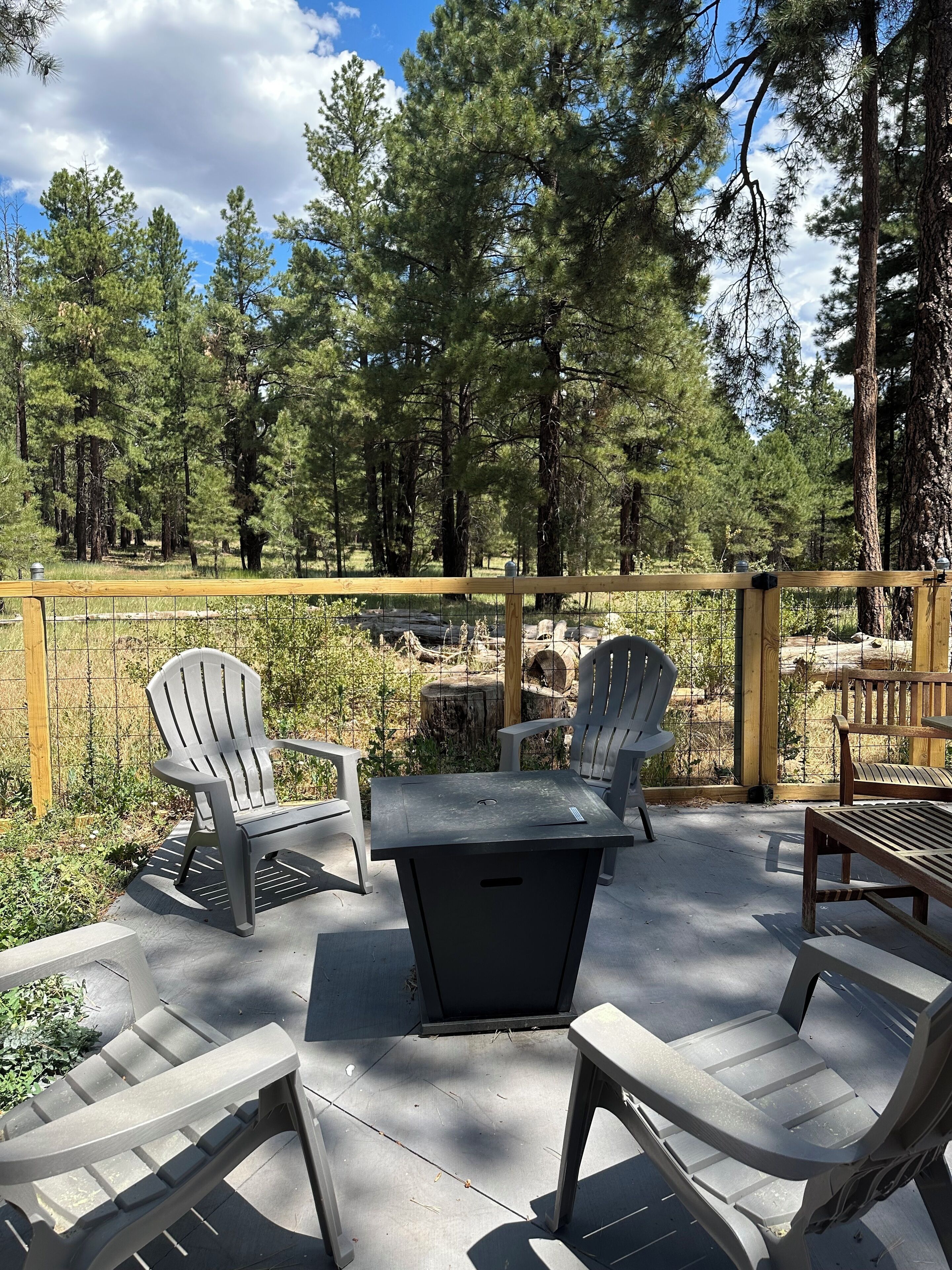 Enceinte de l’hébergement