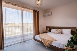 2 bedrooms, iron/ironing board, travel crib, WiFi