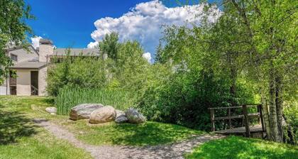 Avon condo · Riverfront family-friendly condo