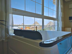 Luxury Suite, Jetted Tub, City View | View from room