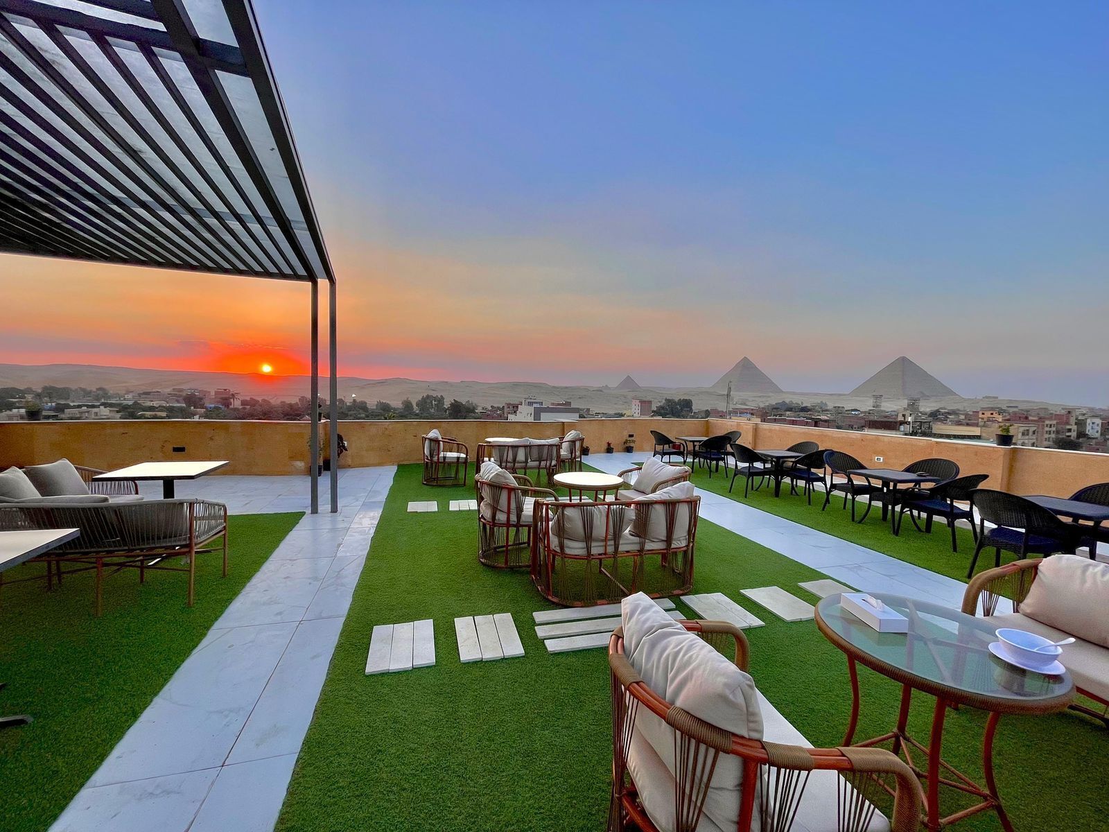 Terraza en la azotea