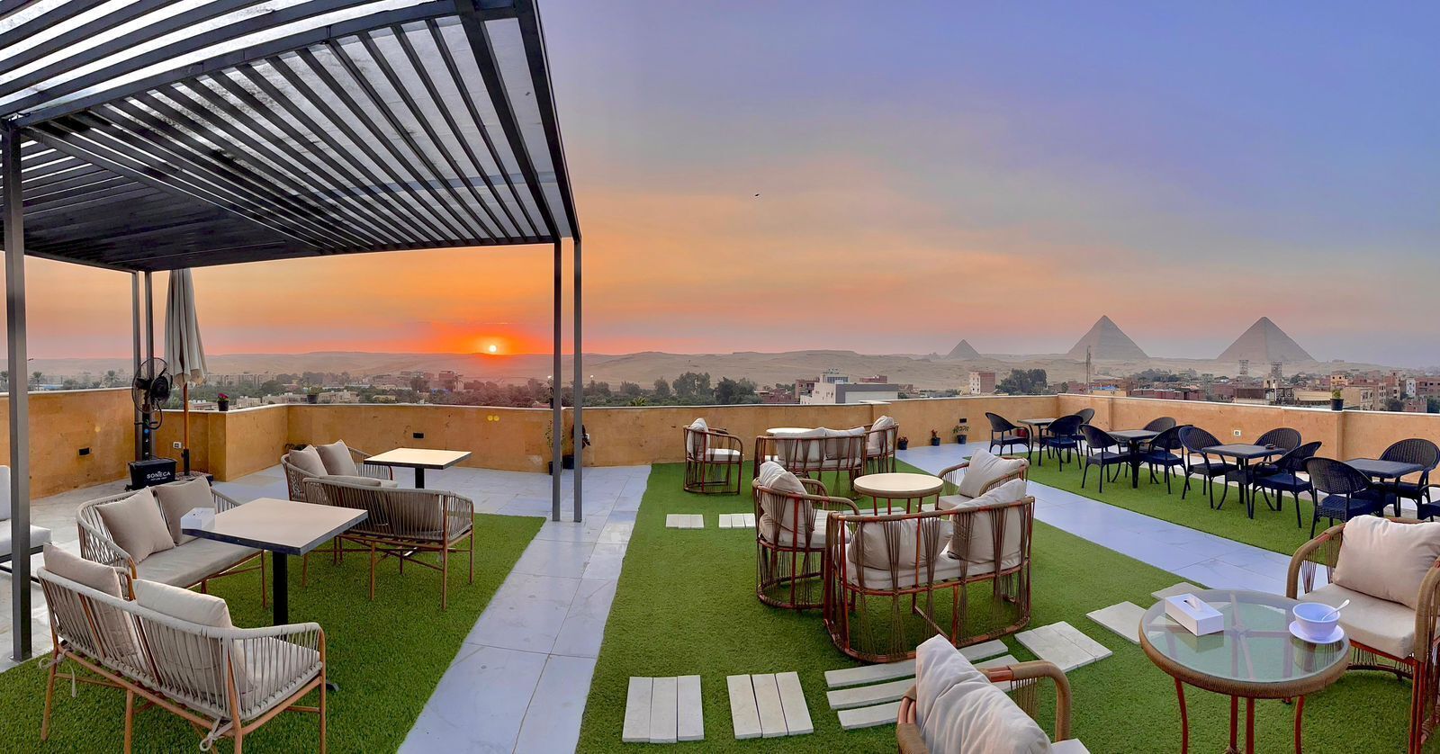 Rooftop terrace