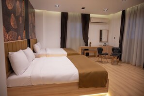 Deluxe Quadruple Room, 2 Queen Beds, Garden View | View from room