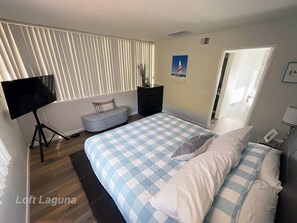 3 habitaciones, tabla de planchar con plancha, wifi y ropa de cama