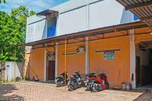 Fassade der Unterkunft