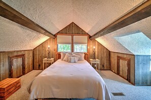 3 soverom, skrivebord, strykejern/-brett og wi-fi (inkludert)