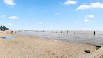 On the beach