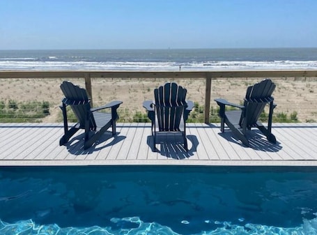 Pool. Boudreaux's Beach House