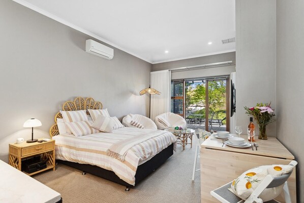 1 habitación, wifi gratis, ropa de cama y acceso para silla de ruedas 