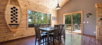 Little East Lake Escape, LODGE, SNOWMOBILE Paradise + FISHING, SNOWMOBILING, SKIING
