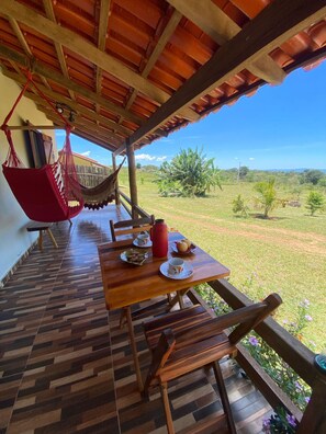 Opções para refeição ao ar livre