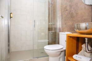 Hair dryer, soap, shampoo