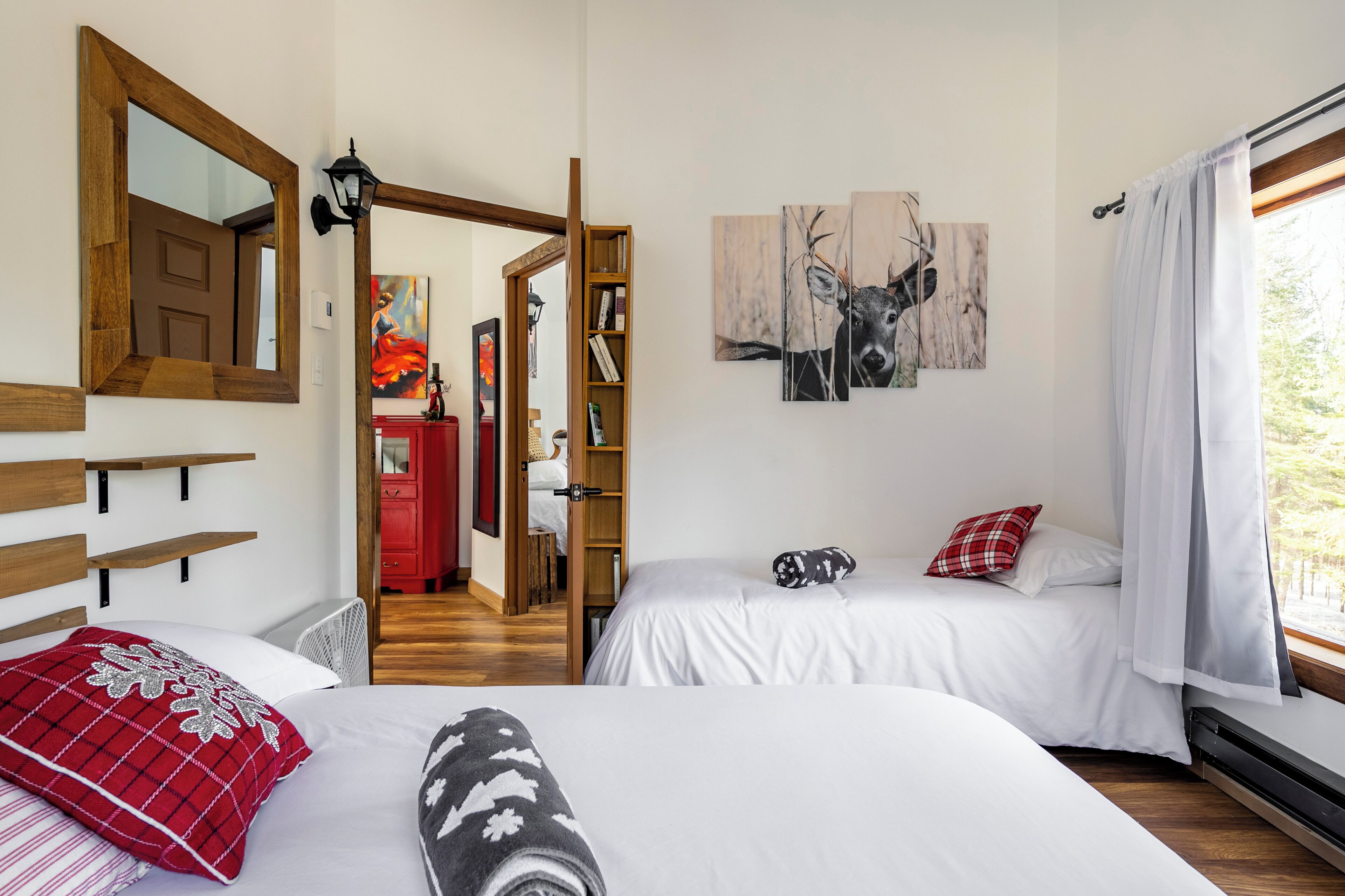 3 habitaciones, wifi y ropa de cama 
